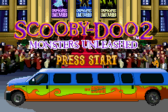 Scooby-Doo 2 - Monsters Unleashed Title Screen